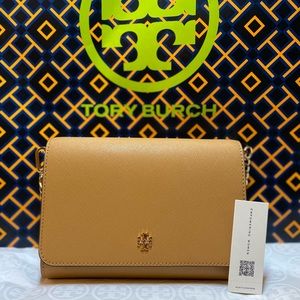 NWT! Tory Burch Emeron Chain Wallet Crossbody